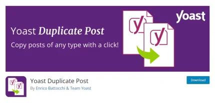 Yoast Duplicate Post